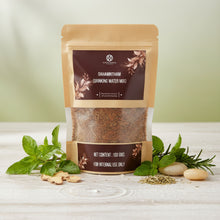 Load image into Gallery viewer, Dahamitham packaging with ingredients on a light surface
